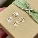 Paw Print Connectors (stencil) - 2 Pack - L10
