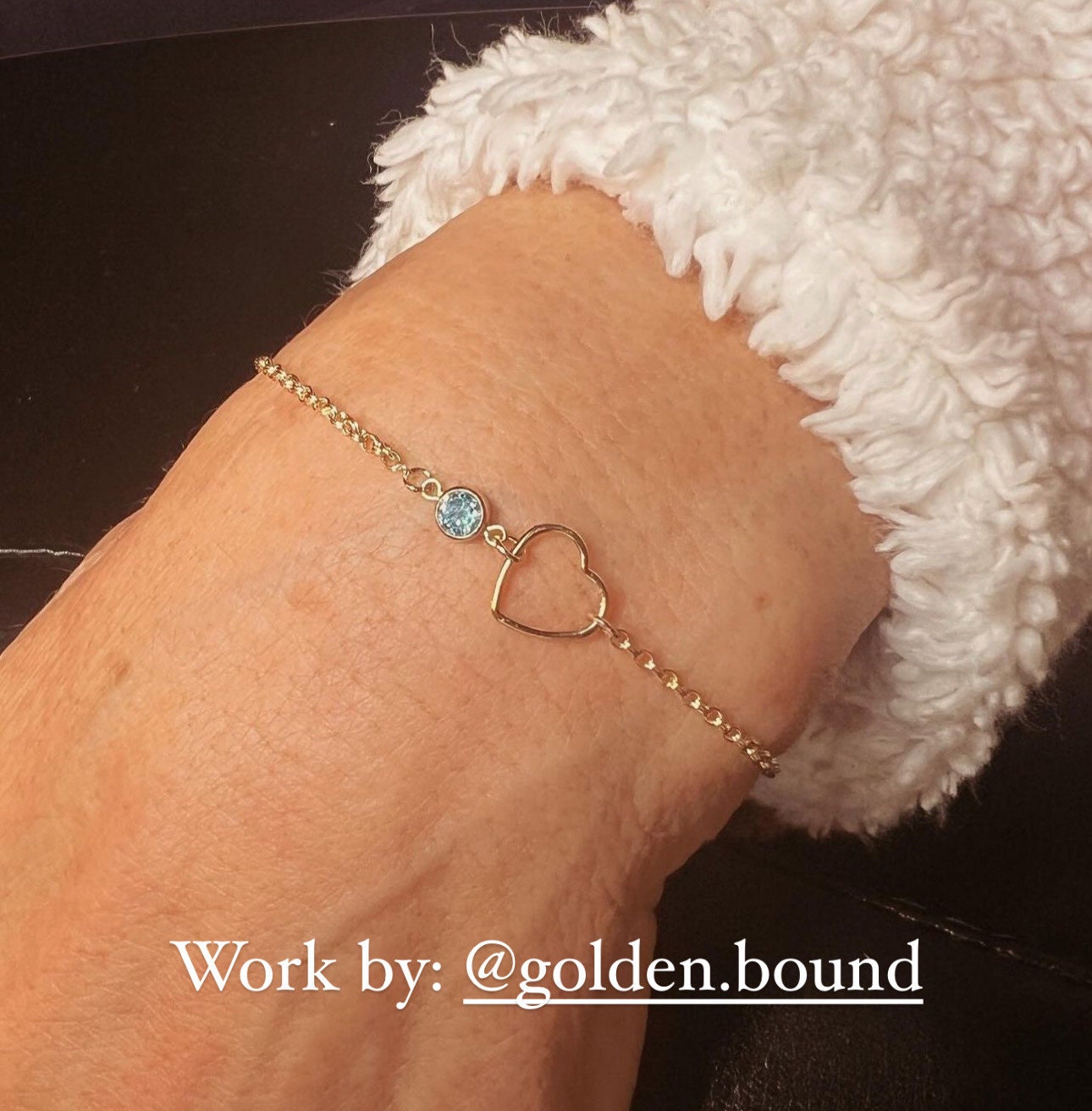 Heart Connectors 10mm - 5 Pack - F1