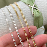 Classic Curb Chain (smaller) 2.0mm x 2.6mm -  C19