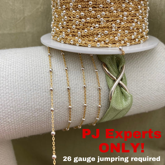 Smaller Mixed Metal 2mm Ball Cable - C20