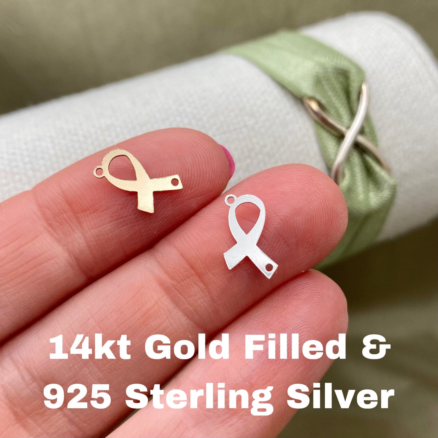 Awareness Ribbon Connectors - 2 Pack - L18