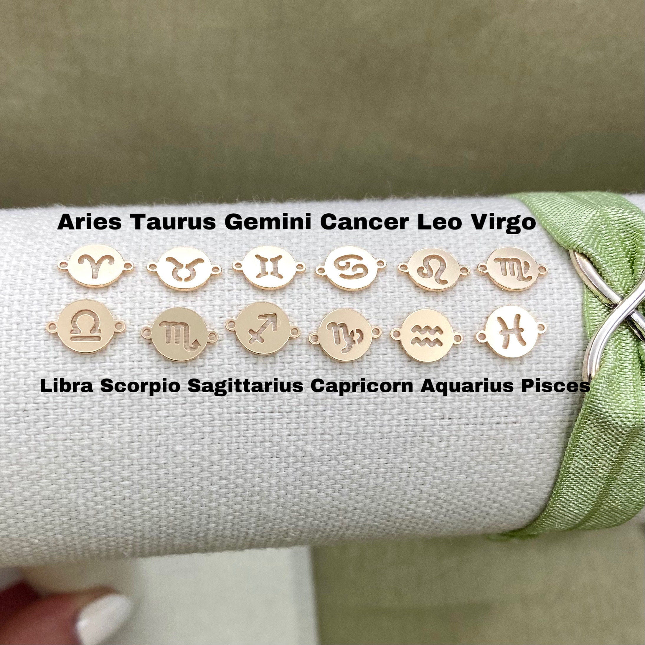 Zodiac Connectors - Gold Filled - L35G