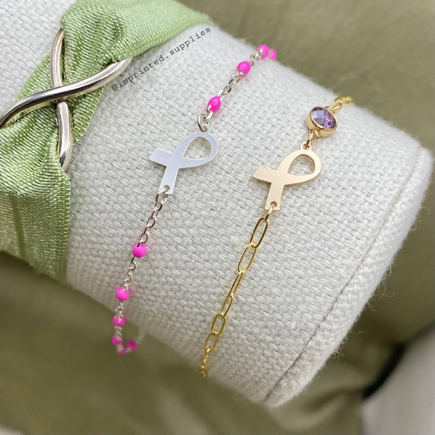 Awareness Ribbon Connectors - 2 Pack - L18