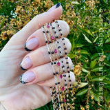 Smoky Espresso Enamel Chain - Sunburst - E28