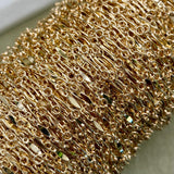 Dapped Link & Bar "DLB" Chain - C23