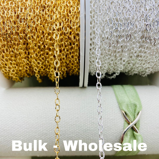 Oval Sunburst Chain - C27