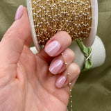 Smaller Mixed Metal 2mm Ball Cable - C20