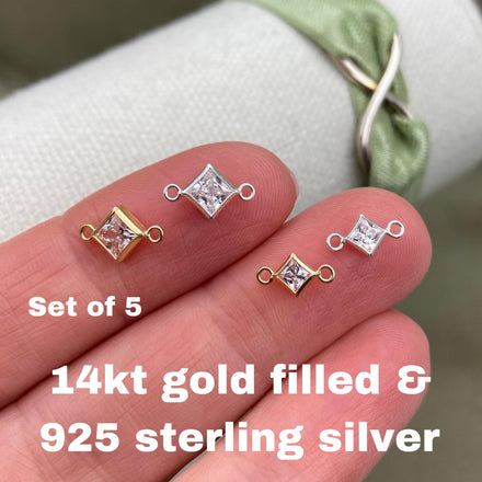 Diamond Connectors 3mm & 4mm - 5 Pack - B32 B33